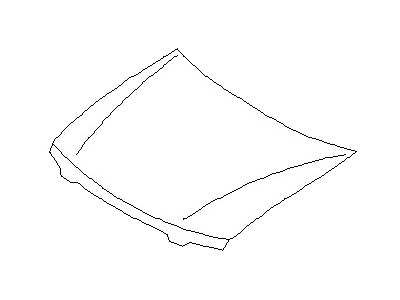 Nissan Altima Hood - F5100-9E030