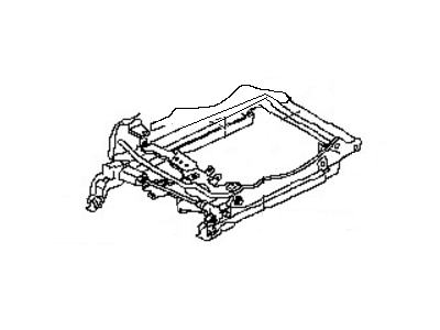 Nissan 87400-JF10A Adjuster Assy-Front Seat,RH