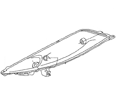 Nissan 26124-1KM0B Body Combination Lamp RH