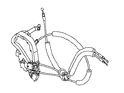 Nissan 80500-JM00A Front Right (Passenger-Side) Door Lock Actuator