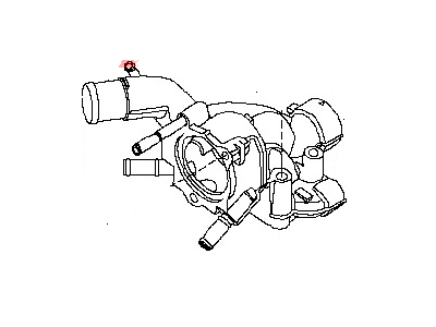 Nissan 11061-7S000 Thermostat Housing