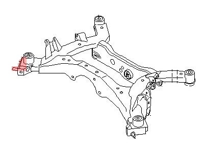 Nissan 55400-ZF70A Member Complete - Rear Suspension