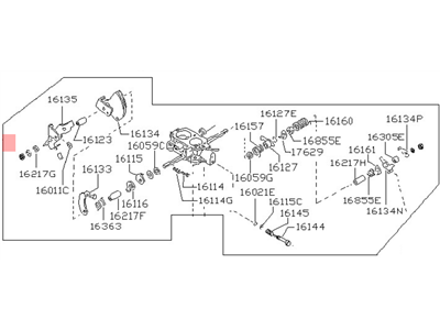 Nissan 16118-21M00 Throttle Body