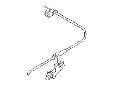 1991 Nissan Maxima Fuel Door Release Cable - 84650-85E00