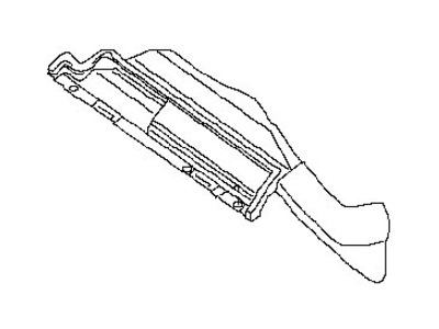 2002 Nissan Altima Air Duct - 16554-8J000