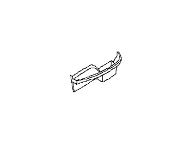 Nissan 80941-JA00B Front Door Armrest, Left