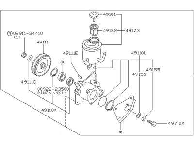 Nissan 49110-01A03