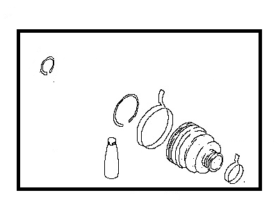 Nissan 39741-17V26 Repair Kit-Seal,Inner