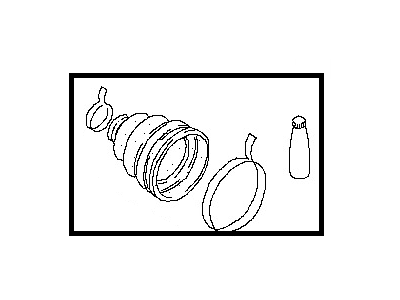 Nissan 39241-73L25 Repair Kit-Seal,Outer