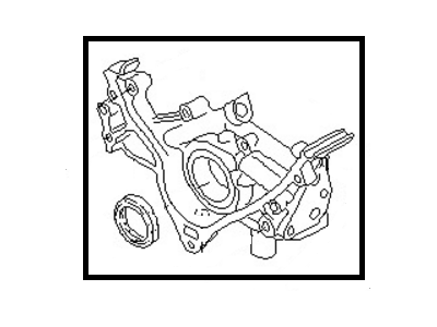 1997 Nissan Pathfinder Oil Pump - 15010-0W001