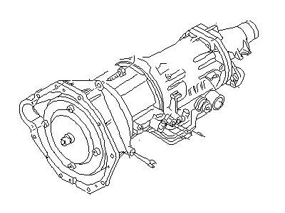 1985 Nissan 300ZX Transmission Assembly - 31020-X8020
