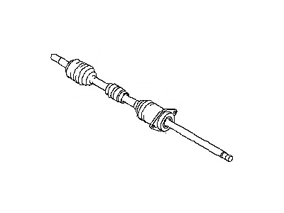 Auto Shack Front Left CV Axle Shaft – For Nissan Murano 2003-2007 AWD/FWD (DSK310)