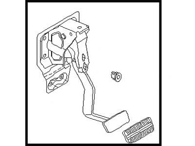 2007 Nissan Murano Brake Pedal - 46501-CB800