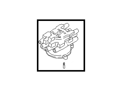 Nissan Stanza Distributor Cap - 22162-03E01