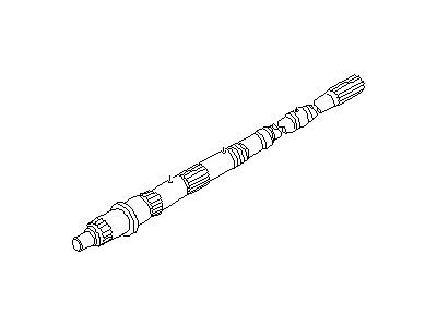 Nissan 32241-B4870 Shaft-Main