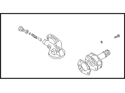 1982 Nissan Datsun 310 Oil Pump - 15010-M3001