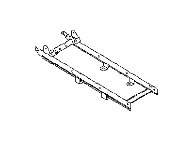 Nissan 96992-3SG2A Reinforcement Console, Front