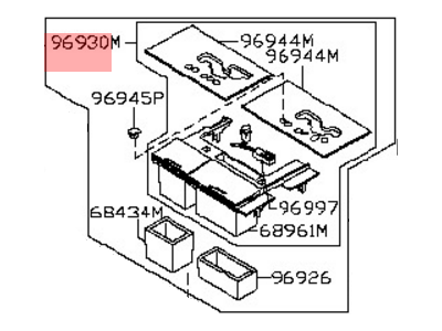 Nissan Murano Shift Indicator - 96941-CB80A