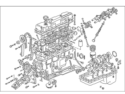 Nissan 10102-76P95 Engine-Bare