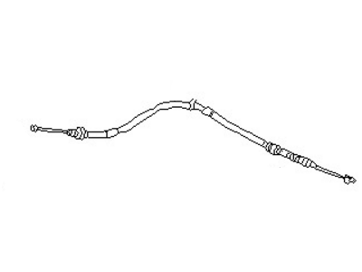 Nissan Pulsar NX Parking Brake Cable - 36451-60A00