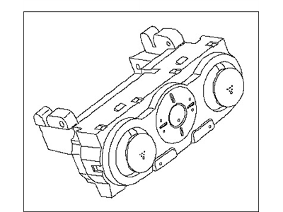 2018 Nissan Leaf A/C Switch - 27500-5SA0A