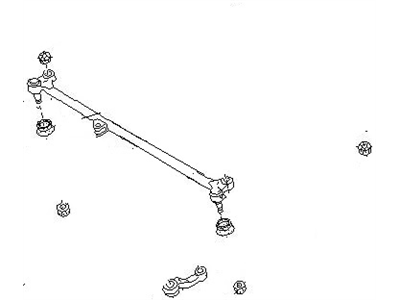 1991 Nissan Pathfinder Center Link - 48560-41G25