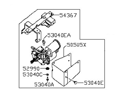 Nissan 53400-7S600 Compressor Assy-Air