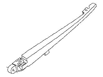 Nissan 28781-7S000 Rear Window Wiper Arm Assembly