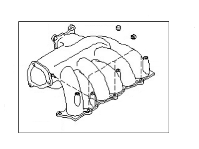 Nissan 14010-ZK60A Collector-Intake Manifold