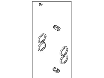 Nissan Wheel Cylinder Repair Kit - D1ABM-VK125