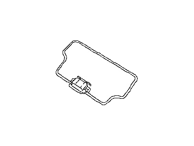 Nissan 96402-ZQ00B Right Sun Visor Assembly