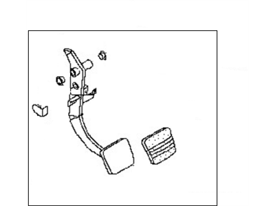 Nissan 46540-64Y00 Pedal Assy-Clutch