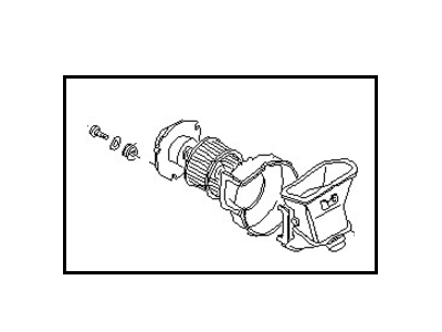 Nissan 27200-W2102 BLOWR Assembly Heat