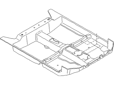 Nissan 74902-8J002 Carpet Assy-Floor