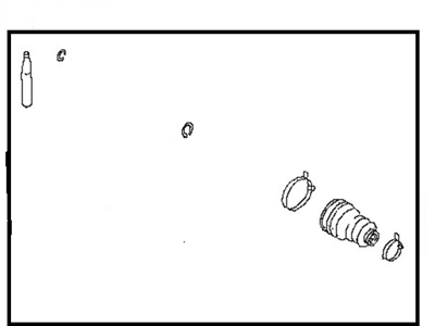 Nissan 39741-64Y25 Repair Kit-Dust B00T,Inner