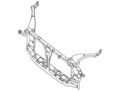 Nissan 62500-ET000 Support Assy-Radiator Core