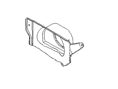 Nissan 26075-29R00 Headlamp Housing Assembly, Driver Side