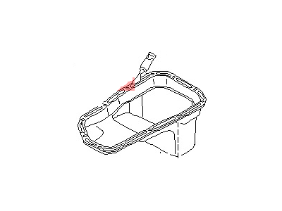 2003 Nissan Frontier Oil Pan - 11110-4S100