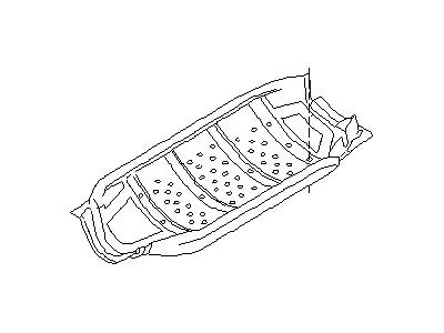 2002 Nissan Quest Exhaust Heat Shield - 20853-7B520