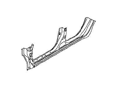 Nissan G6410-3LNMA SILL Outer RH