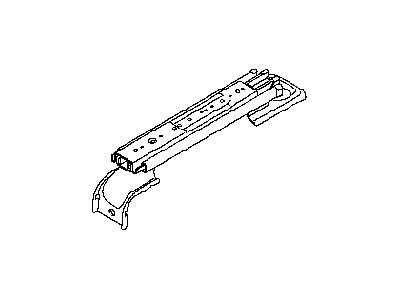 Nissan 89551-6B700 Slide Assembly-3RD, L