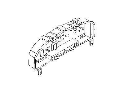 Nissan 24811-21P60 Combination Meter Housing Lower