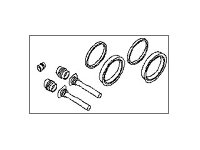 Nissan D1120-ZC60A Seal Kit Disc