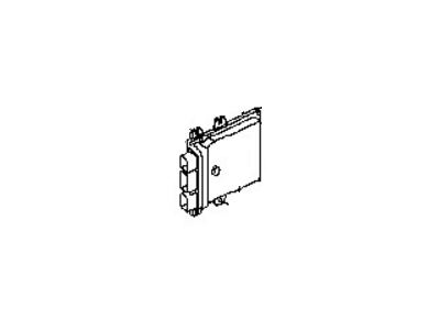 2012 Nissan Quest Engine Control Module - 23710-1JA2A