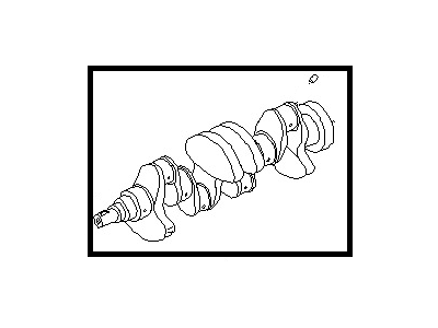 Nissan 12201-D1780 CRANKSHAFT