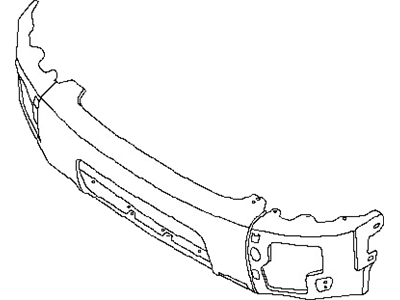 Nissan 62022-ZQ10A Front Bumper Cover