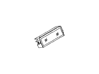 Nissan 28090-1UM0A Display Assembly - Av