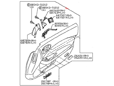 Nissan 80901-1EA1A
