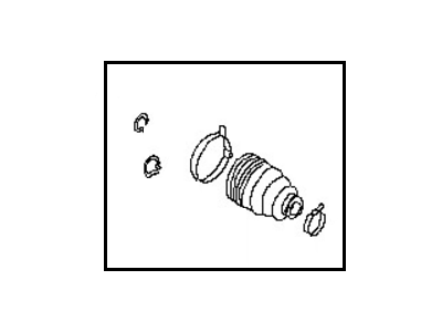 Nissan 39741-JA10A Repair Kit - Dust Boot, Inner