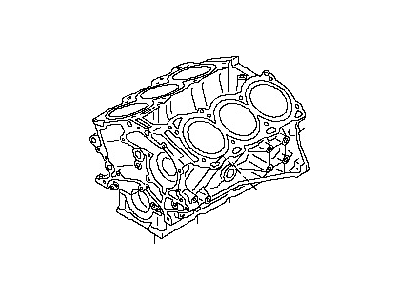 Nissan 11000-3TA0A Block Assy-Cylinder